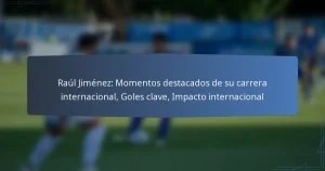 Raúl Jiménez: Momentos destacados de su carrera internacional, Goles clave, Impacto internacional